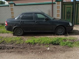 2017 Lada (ВАЗ) Priora I Рестайлинг, чёрный, 695000 рублей, вид 2