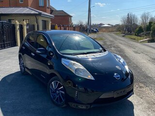 2014 Nissan Leaf (EM57) I (ZE0/AZE0), чёрный, 1320000 рублей, вид 1