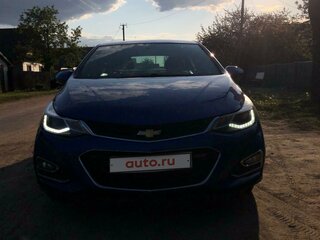 2016 Chevrolet Cruze II, синий, 1040084 рублей, вид 2