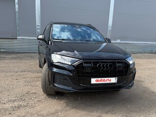 2020 Audi Q7 45 TDI II (4M) Рестайлинг, чёрный, 5900000 рублей, вид 2
