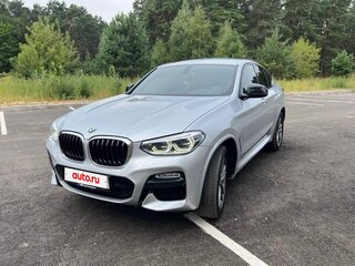 2018 BMW X4 20d II (G02), серебристый, 3750000 рублей, вид 1
