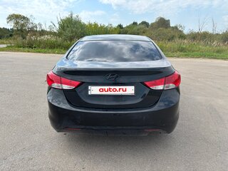 2012 Hyundai Elantra V (MD), чёрный, 800000 рублей, вид 4