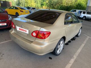 2004 Toyota Corolla IX (E120, E130), золотистый, 375000 рублей, вид 5