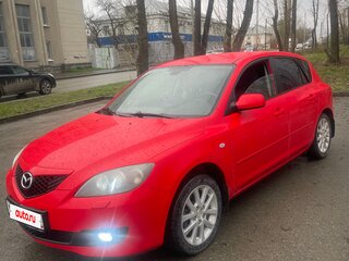 2008 Mazda 3 I (BK) Рестайлинг, красный, 600000 рублей, вид 1