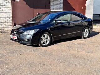 2009 Honda Civic VIII Рестайлинг, чёрный, 735000 рублей, вид 1