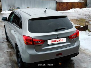 2014 Mitsubishi ASX I Рестайлинг, серебристый, 1000000 рублей, вид 5