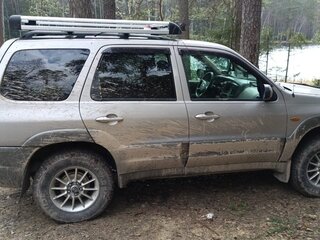 2001 Mazda Tribute I, золотистый, 750000 рублей, вид 4