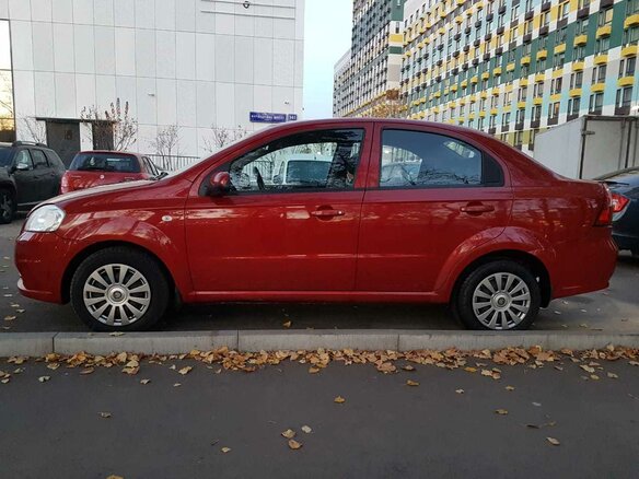 2010 Chevrolet Aveo I Рестайлинг, пурпурный - вид 3