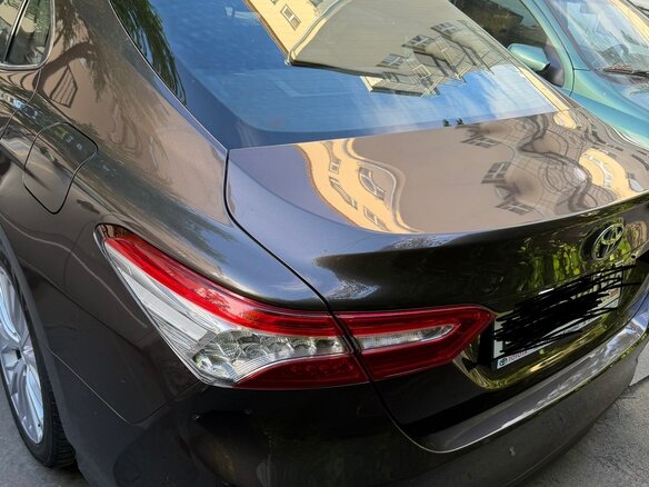 2019 Toyota Camry VIII (XV70), коричневый, 2450000 рублей - вид 4