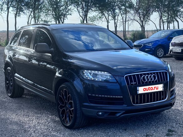 2013 Audi Q7 I (4L) Рестайлинг, чёрный, 2250000 рублей