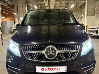 2020 Mercedes-Benz V-Класс Long 220 d длинный III (W447) Рестайлинг, чёрный, 4500000 рублей, вид 2