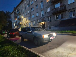 2002 Lada (ВАЗ) 21099, серебристый, 137000 рублей, вид 4