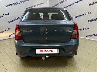 2013 Renault Logan I Рестайлинг, синий, 430000 рублей, вид 5