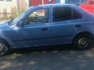 2004 Hyundai Accent ТагАЗ II, фиолетовый, 310000 рублей, вид 2