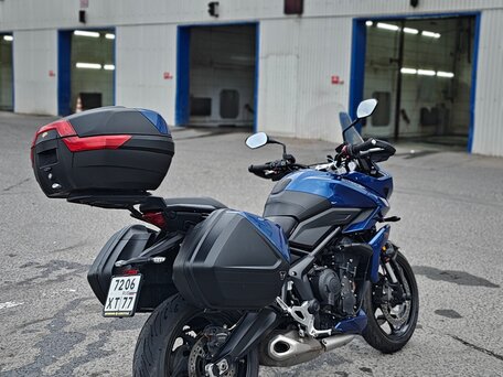 2023 Triumph Tiger Sport 660, синий, 810000 рублей, вид 3