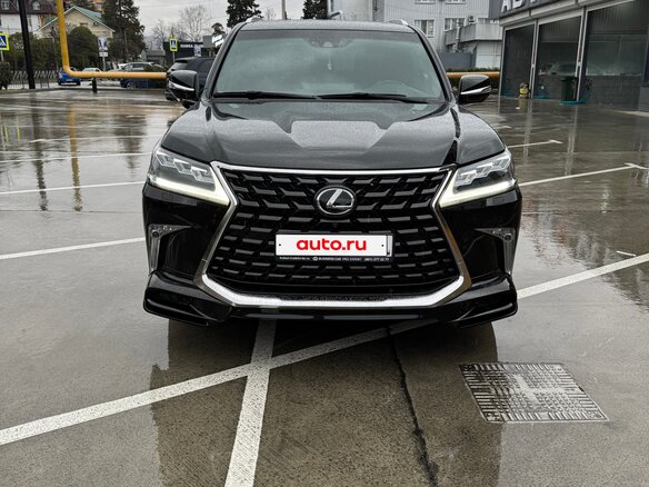 2021 Lexus LX 570 III Рестайлинг 2, чёрный, 13450000 рублей - вид 1