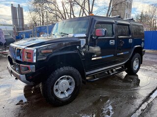 2003 Hummer H2 I, чёрный, 3499000 рублей, вид 2