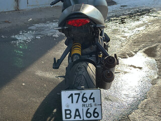 2013 Ducati Monster 1100, зелёный, 890000 рублей, вид 5