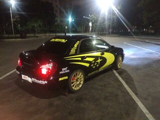 2005 Subaru Impreza II Рестайлинг 1, чёрный, 1650000 рублей, вид 5