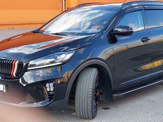 2019 Kia Sorento III Prime Рестайлинг, чёрный, 3600000 рублей, вид 2