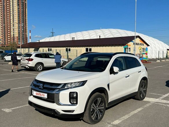 2020 Mitsubishi ASX I Рестайлинг 3, белый, 1700000 рублей - вид 5
