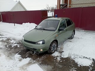 2008 Lada (ВАЗ) Kalina I, зелёный, 340000 рублей, вид 1