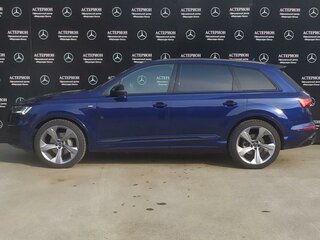 2020 Audi Q7 45 TDI II (4M) Рестайлинг, синий, 8199999 рублей, вид 3