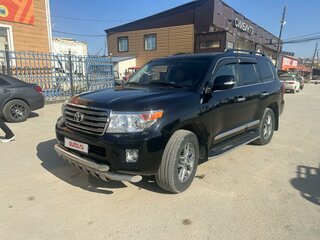 2015 Toyota Land Cruiser 200 Series Рестайлинг 1, чёрный, 5200000 рублей, вид 2
