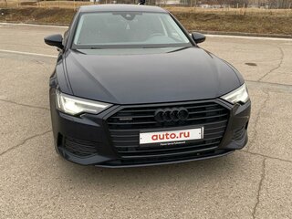 2021 Audi A6 45 TFSI V (C8), синий, 4400000 рублей, вид 2