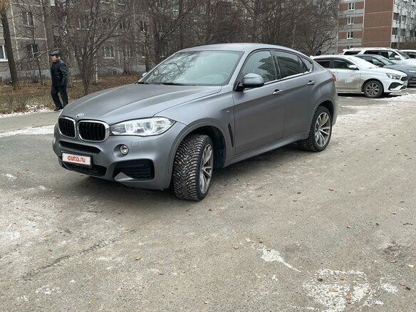 2018 BMW X6 30d II (F16), серый, 5600000 рублей