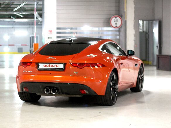 2014 Jaguar F-Type S I, оранжевый - вид 14
