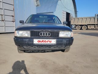 1991 Audi 80 IV (B3), чёрный, 120000 рублей, вид 1