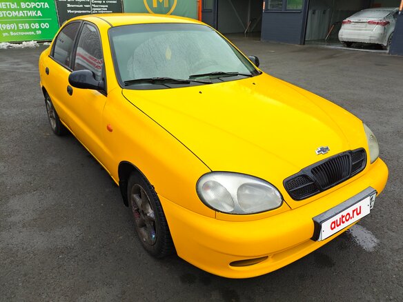 2006 Chevrolet Lanos I, жёлтый, 270000 рублей - вид 3