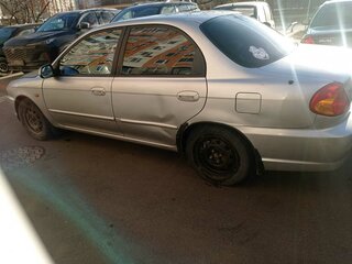 2007 Kia Spectra I Рестайлинг 2, серебристый, 260000 рублей, вид 4
