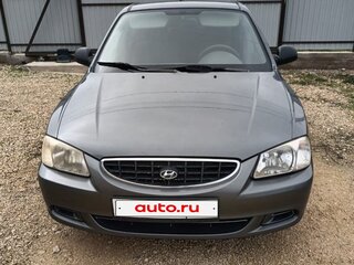 2004 Hyundai Accent ТагАЗ II, серый, 350000 рублей, вид 1