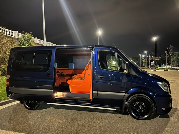2017 Mercedes-Benz Sprinter, синий, 6100000 рублей - вид 19