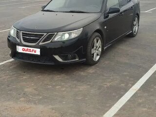 2008 Saab 9-3 II Рестайлинг, чёрный, 615000 рублей, вид 1
