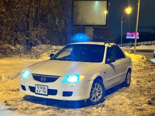 2001 Mazda Familia VIII (BJ), белый, 250000 рублей, вид 1