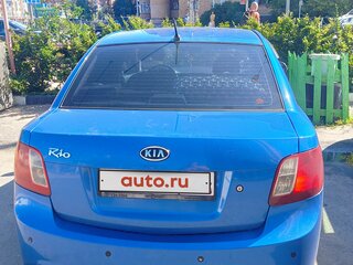 2010 Kia Rio II Рестайлинг, синий, 450000 рублей, вид 4