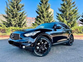 2012 Infiniti FX37 II (S51) Рестайлинг, чёрный, 2200000 рублей, вид 1