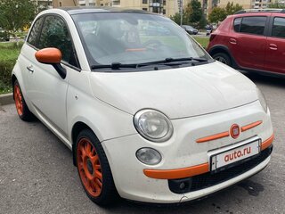 2012 Fiat 500 II, белый, 1150000 рублей, вид 2