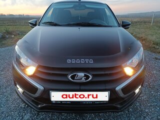2023 Lada (ВАЗ) Granta I Рестайлинг, чёрный, 690000 рублей, вид 3