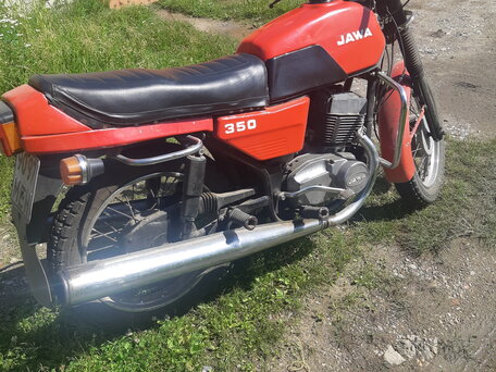 1990 Jawa 350/638, красный, 220000 рублей, вид 2