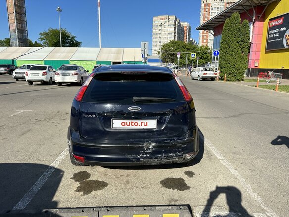 2007 Ford Focus II, синий, 455000 рублей - вид 1