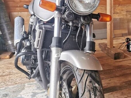 1998 Honda CB 400 Super Four, серебристый, 360000 рублей, вид 3