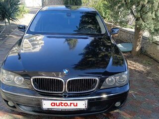 2008 BMW 7 серии Long 740Li IV (E65/E66) Рестайлинг, чёрный, 800000 рублей, вид 1