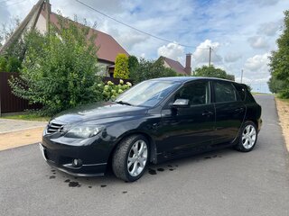 2006 Mazda 3 I (BK) Рестайлинг, чёрный, 420000 рублей, вид 1