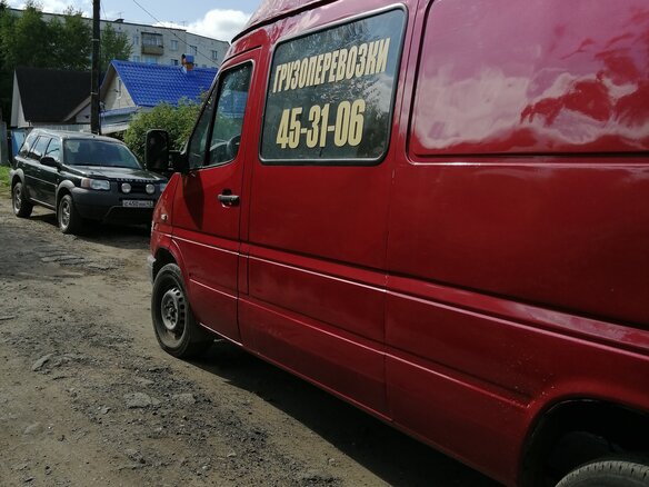 1996 Mercedes-Benz Sprinter, красный, 600000 рублей - вид 7