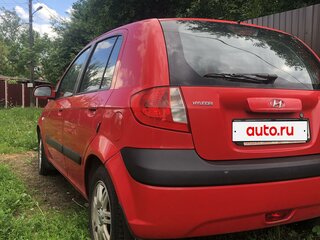 2005 Hyundai Getz I Рестайлинг, красный, 420000 рублей, вид 3