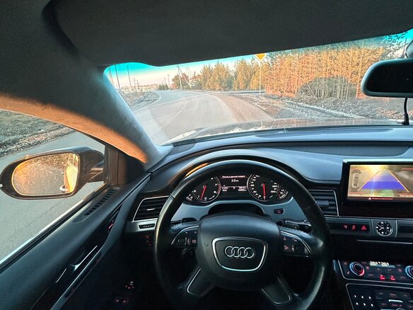 2010 Audi A8 III (D4), чёрный, 1350000 рублей - вид 10